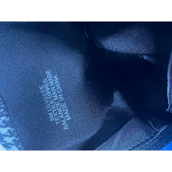 Aldo Boots Womens Size 6M Houndstooth Plaid Block Heel Zip - Picture 8 of 14